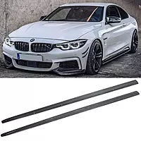 BMW 4 Series Carbon Fiber Side Skirts – 2014-2020