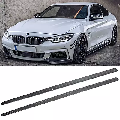 BMW 4 Series Carbon Fiber Side Skirts – 2014-2020