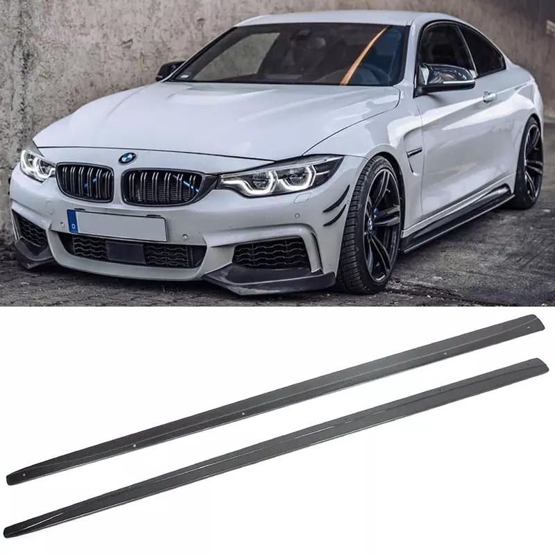 BMW 4 Series Carbon Fiber Side Skirts – 2014-2020