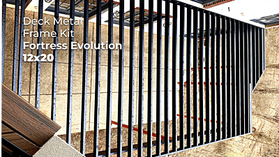 12' x 20' Deck Metal Frame Kit (Fortress Evolution) 12' x 20' Deck Metal Frame Kit (Fortress Evolution)