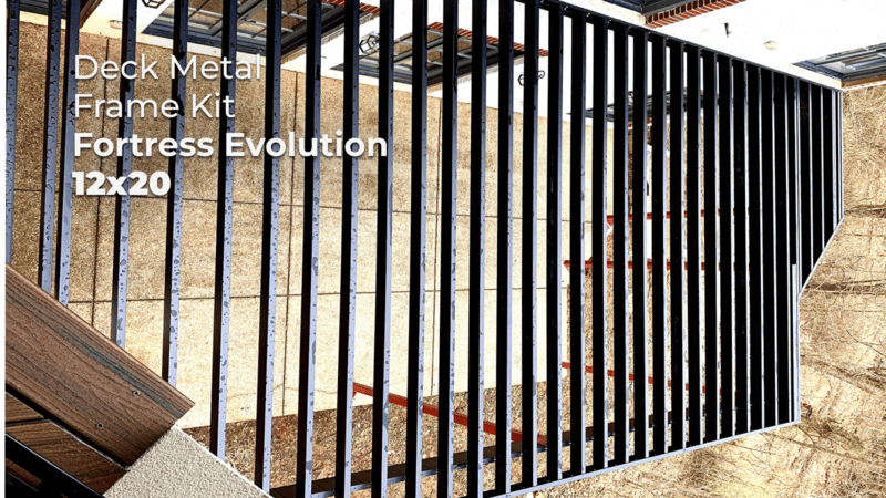 12' x 20' Deck Metal Frame Kit (Fortress Evolution) 12' x 20' Deck Metal Frame Kit (Fortress Evolution)