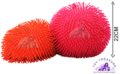 Puffer Ball With Hair