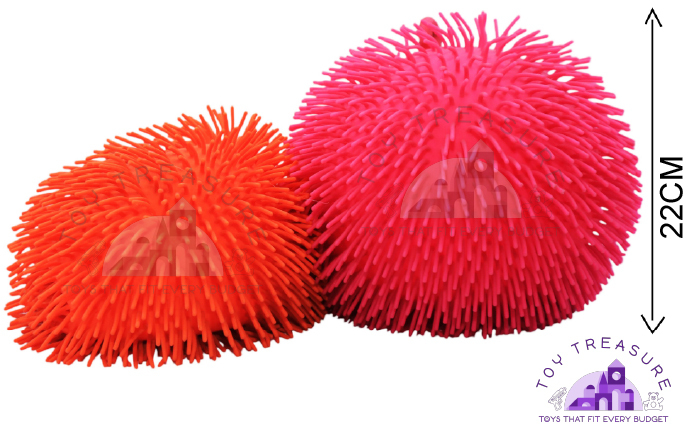 Puffer Ball With Hair