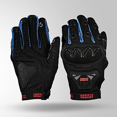 STUDDS GLOVES SMG-2 BLUE (L)