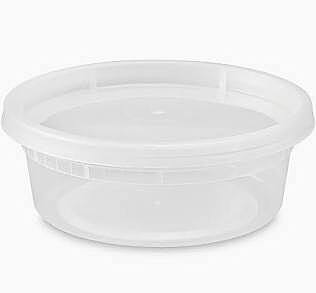 8OZ SOUP CONTAINER COMBO 240 PCS/BX