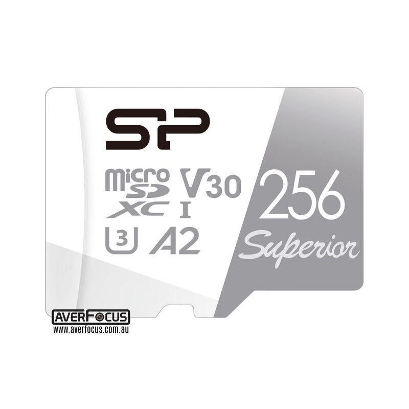 Silicon Power SP 256GB Superior  microSDXC(A2) Card