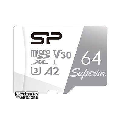 Silicon Power SP 64GB Superior microSDXC(A2) Card