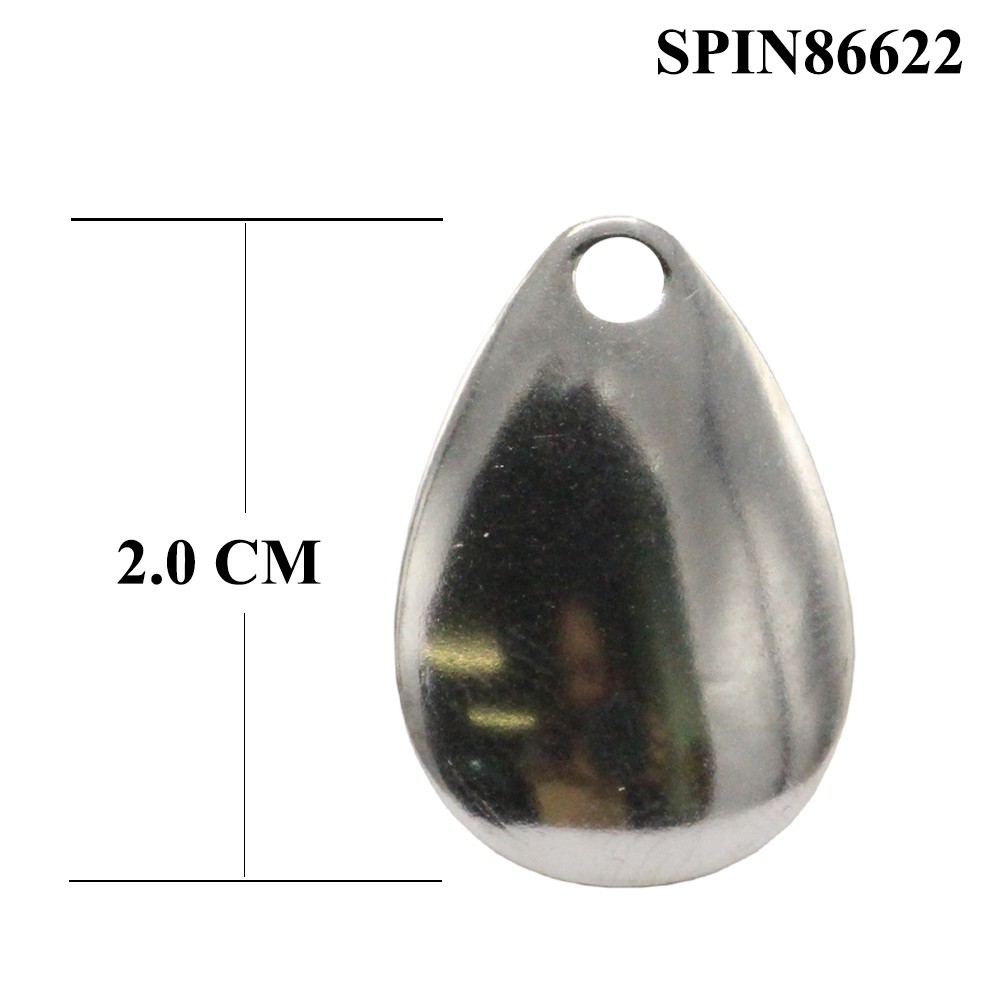 WEEBASS ใบสปิน - รุ่น BX COLORADO STEEL BLADES 86622 (100PCS) (ใบกลม)