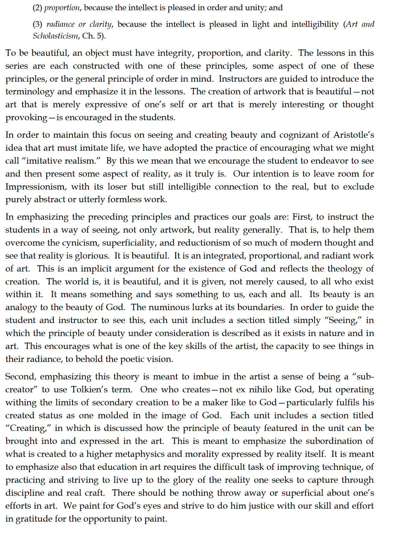 ART II: Theme: The Christian Age ART II: Theme: The Christian Age