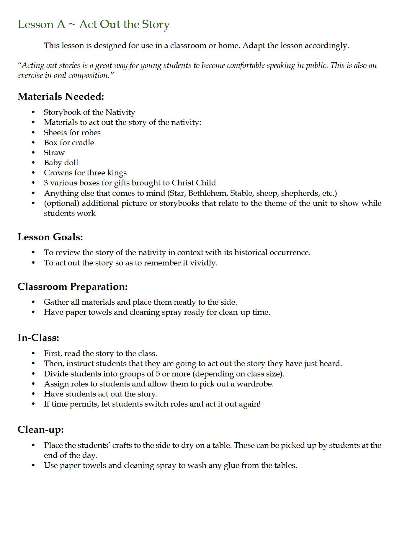 History K-1: The Christian Age: Schola Rosa Cycle 2