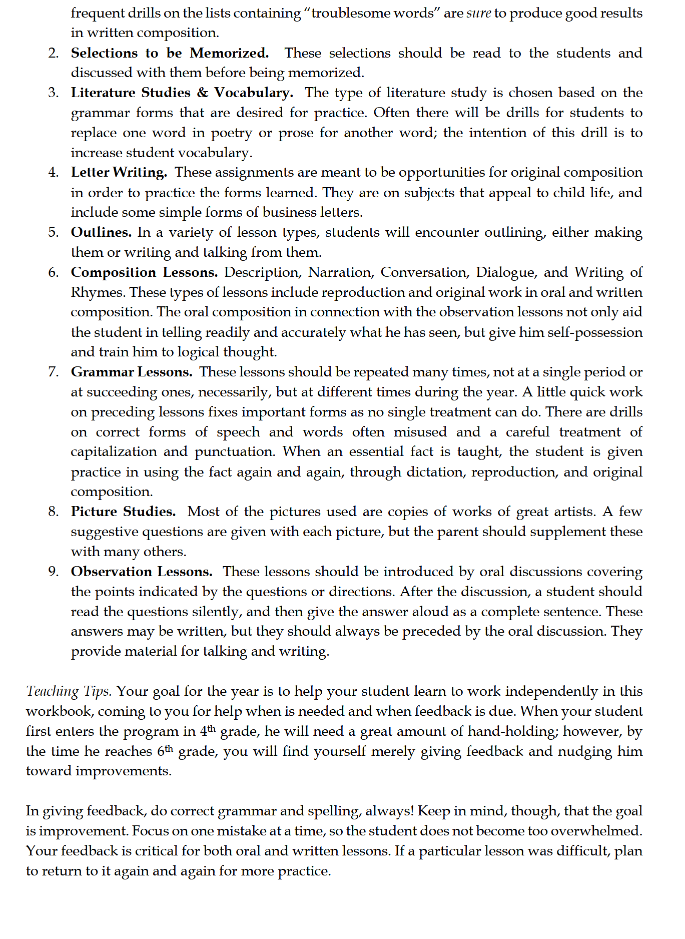 Language Arts 4-6: Schola Rosa Cycle 2
