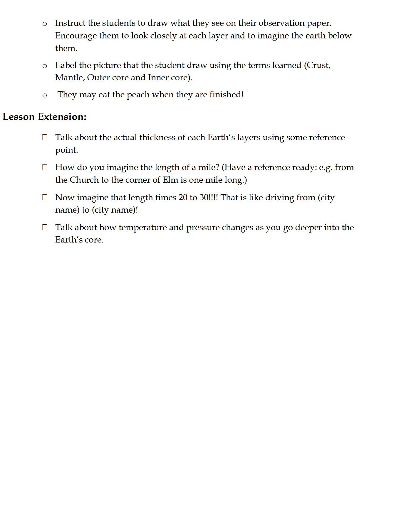 Science 2-3: Earth Science: Schola Rosa Cycle 2
