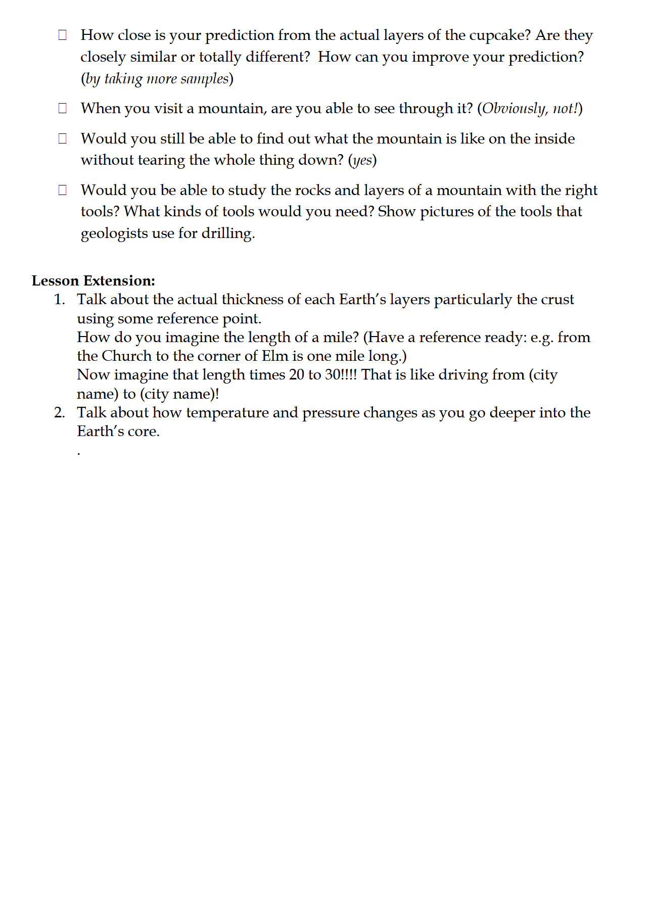 Science 4-6: Earth Science: Schola Rosa Cycle 2