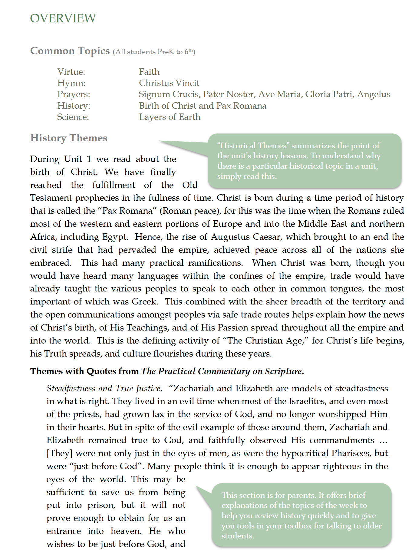 Schola Rosa Handbook (K-6th): Cycle 2