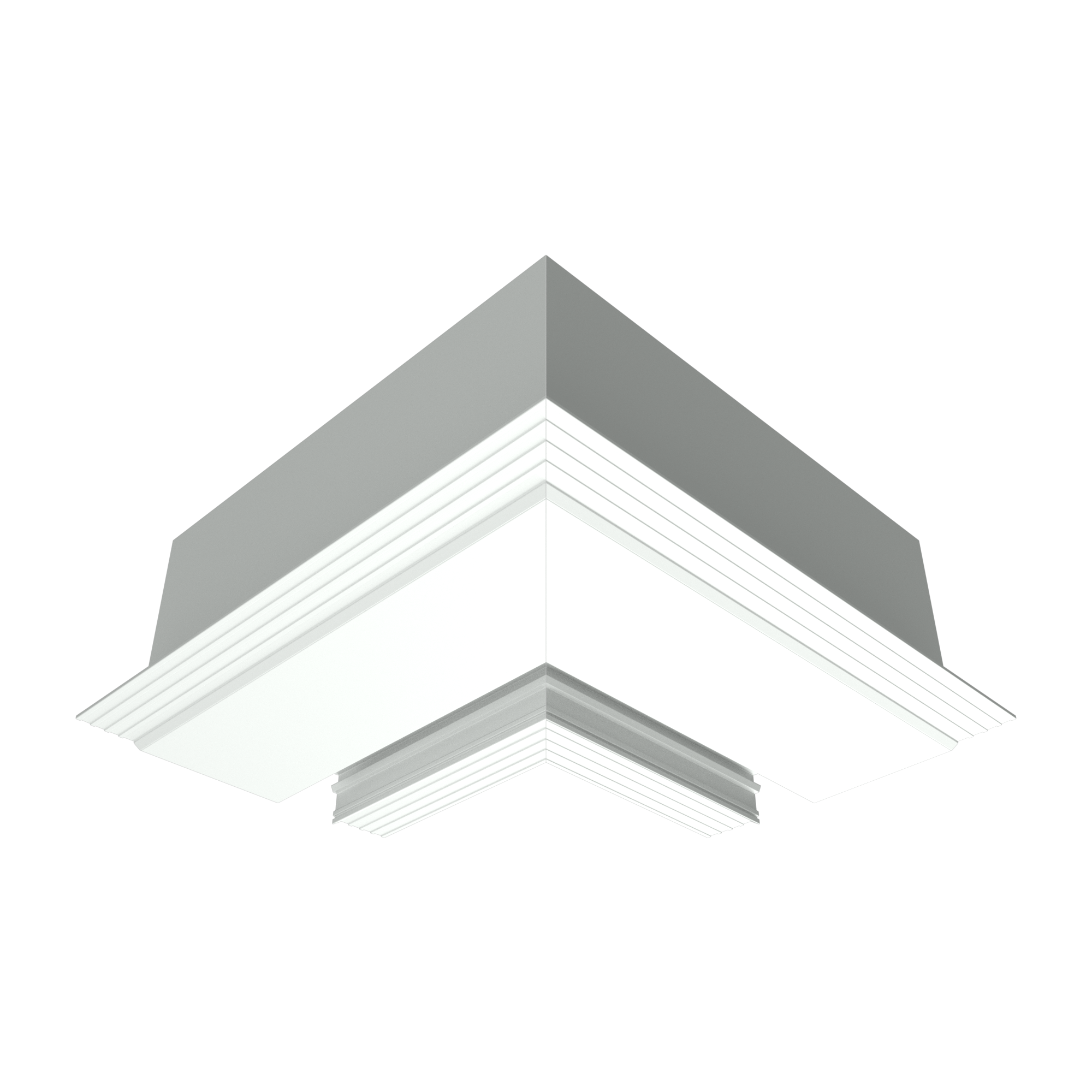 Inside Corner-S100SS Pocket-Regular Roll Shades