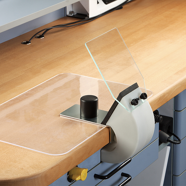 R1200 Suction Hood Large w/Glass Shield
