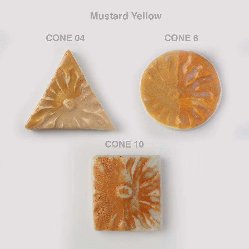 Sara Semi Transparent Underglaze Mustard Yellow SUG19 Sara Semi Transparent Underglaze Mustard Yellow SUG19