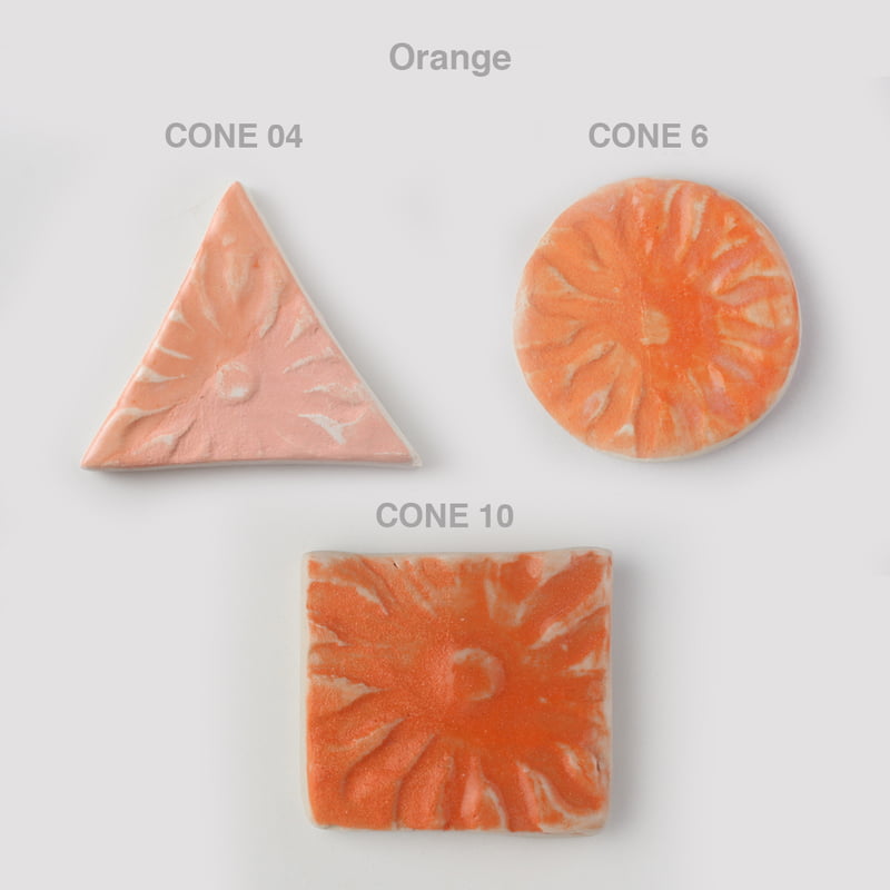 Sara Semi Transparent Underglaze Orange SUG21 Sara Semi Transparent Underglaze Orange SUG21