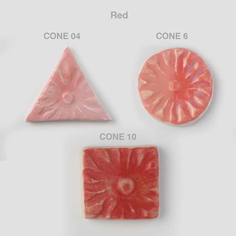 Sara Semi Transparent Underglaze Red SUG23 Sara Semi Transparent Underglaze Red SUG23
