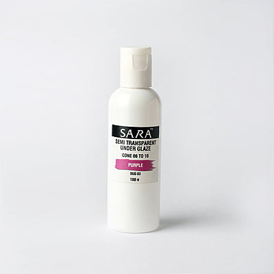 Sara Semi Transparent Underglaze Purple SUG03 Sara Semi Transparent Underglaze Purple SUG03