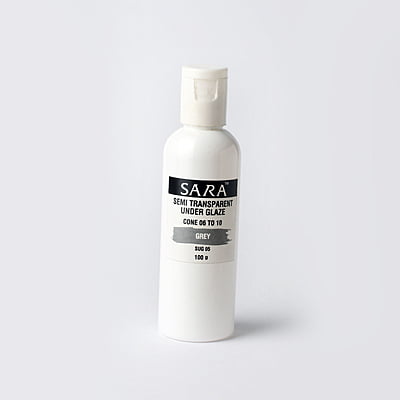Sara Semi Transparent Underglaze Grey SUG05 Sara Semi Transparent Underglaze Grey SUG05