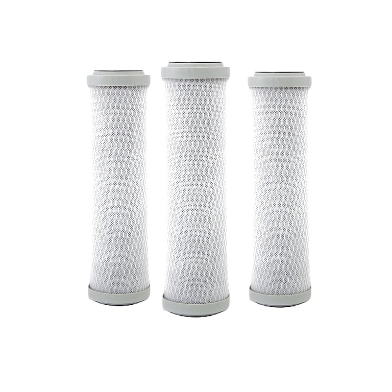 10 inch Carbon Block Silver Nano (3 Pack)