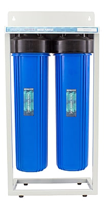 SUPERPURE 2-Stage Whole House Water Filtration System on Stand SUPERPURE 2-Stage Whole House Water Filtration System on Stand