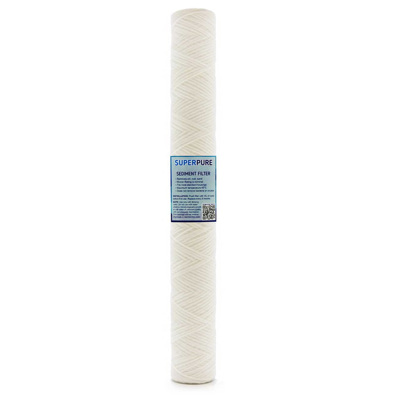 20 inch String Wound Sediment Filter - 20 Micron 20 inch String Wound Sediment Filter - 20 Micron