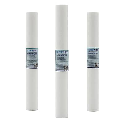 20 inch Melt Blown Sediment Filter - 5 Micron (3 Pack) 20 inch Melt Blown Sediment Filter - 5 Micron (3 Pack)