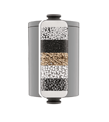 SUPERPURE Satin Chrome Shower Filter SUPERPURE Satin Chrome Shower Filter