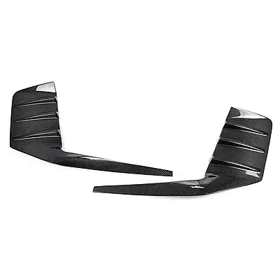 BMW G87 M2 MP Style Carbon Fiber Rear Bumper Side Trim BMW G87 M2 MP Style Carbon Fiber Rear Bumper Side Trim