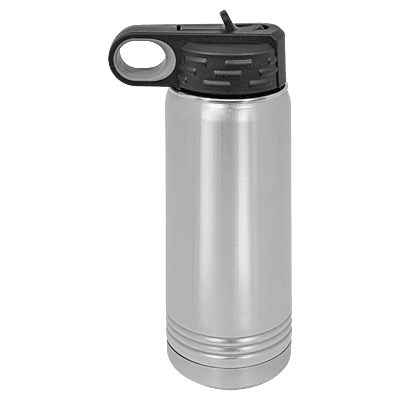 Full Color 12 oz. Polar Camel Water Bottle-White