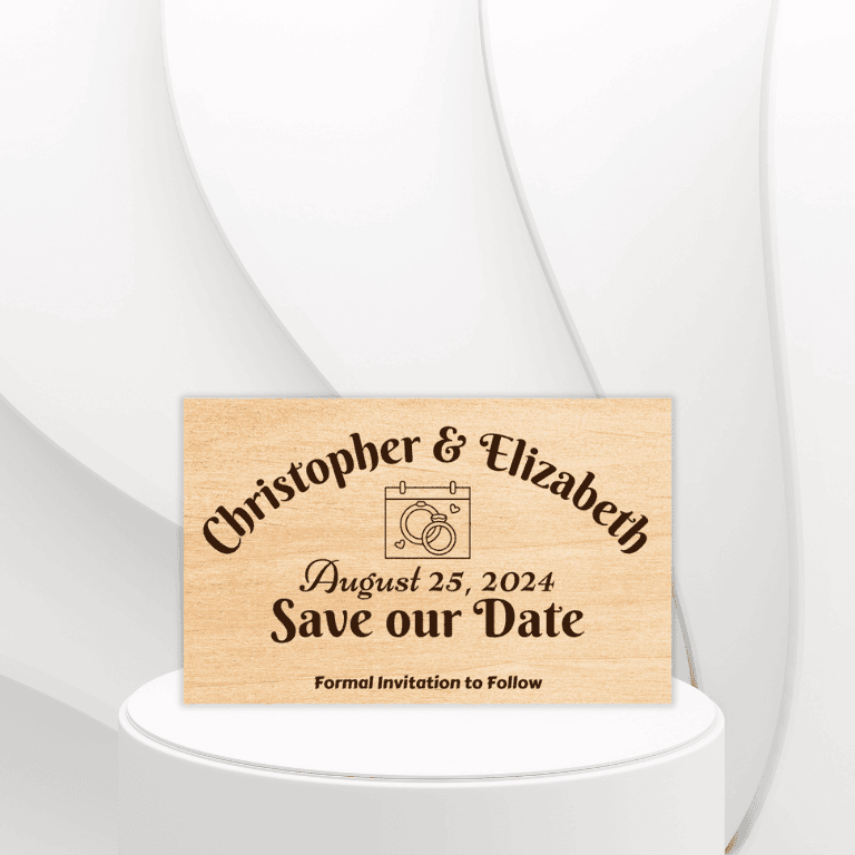 Save Our Date Card, Set of 16
