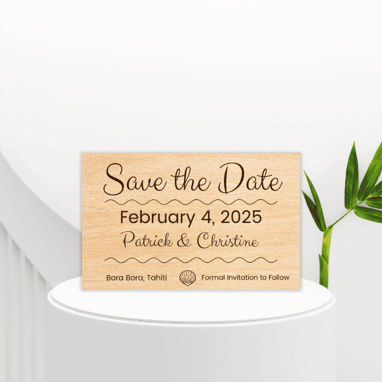 Destination Save the Date Cards, Set of 16