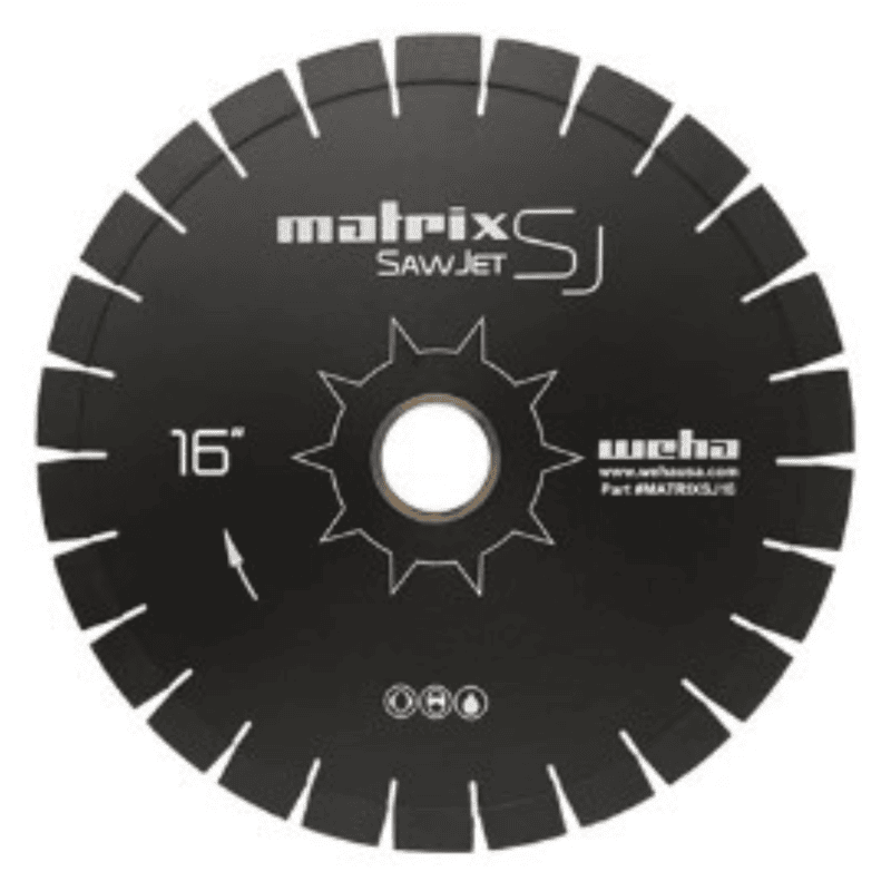 Matrix S SawJet Bridge Saw Blade - 16" Matrix S SawJet Bridge Saw Blade - 16"