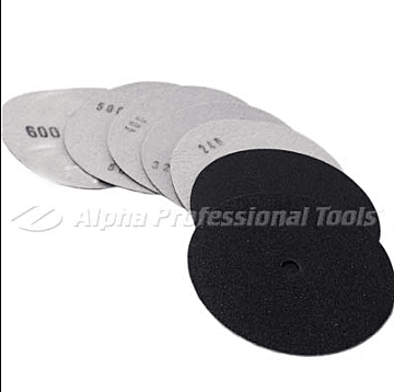 Alpha Hook And Loop Sandpaper, 50 Pack, 4", 400 Grit Alpha Hook And Loop Sandpaper, 50 Pack, 4", 400 Grit