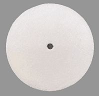 Buff Pad, 4" x 1/4", No Velcro Buff Pad, 4" x 1/4", No Velcro