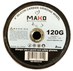 Mako Grinding Wheel, Silicon Carbide - 4", 120 grit Mako Grinding Wheel, Silicon Carbide - 4", 120 grit