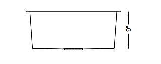 Medium Single Bowl-18g HZ Series, Zero Radius Medium Single Bowl-18g HZ Series, Zero Radius