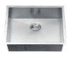 Medium Single Bowl - 18g HZR Series, ADA Sink, 438713 Medium Single Bowl - 18g HZR Series, ADA Sink, 438713