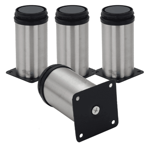 Ortiz leg adjustable s/s 50 x 100mm