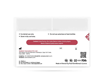 Waldent Gutta Percha Points 2% (Length Marked) Waldent Gutta Percha Points 2% (Length Marked)