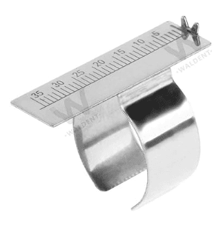 Waldent Wal-Endo Finger Gauge 0-35mm 60/100 Waldent Wal-Endo Finger Gauge 0-35mm 60/100