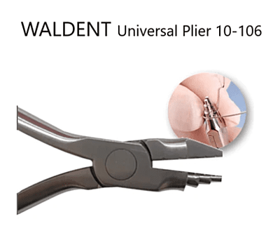 Waldent Universal Plier 10-106 Waldent Universal Plier 10-106