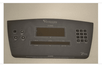 Vision Fitness TF20 Treadmill OVERLAY U EN Classic p/n 1000220023