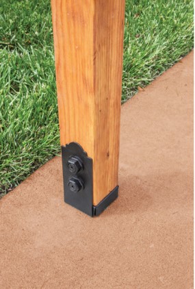 Simpson Strong-Tie Outdoor Accents - ORNAMENTAL Post Base ZMAX/PC Simpson Strong-Tie Outdoor Accents - ORNAMENTAL Post Base ZMAX/PC
