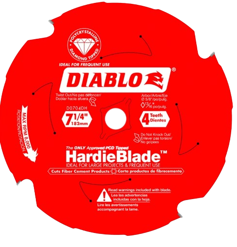 Diablo  Fiber Cement Hardie Blades