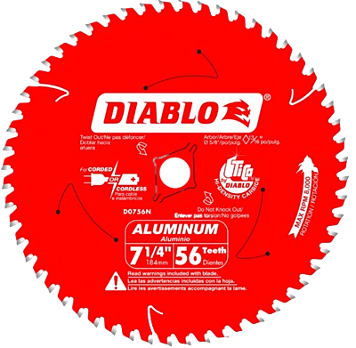 Diablo Aluminum Cutting Saw Blade