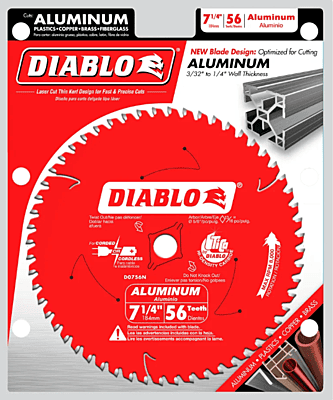 Diablo Aluminum Cutting Saw Blade