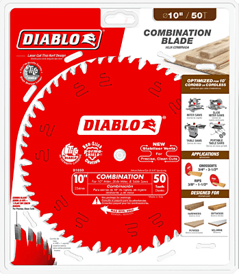 Diablo Wood Cutting Combination General Purpose Saw Blade